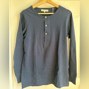Merz b Schwanen 206 Henley, ink blue, size 5